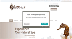 Desktop Screenshot of korcarespa.com